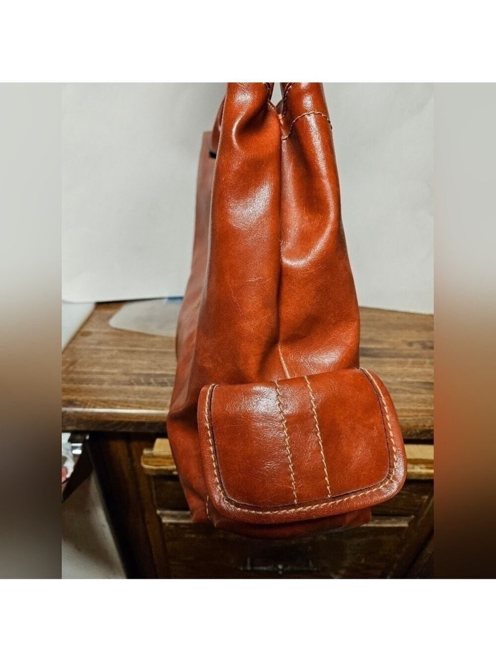 Aldo Caramel Hobo Shoulder Bag - Picture 4 of 14